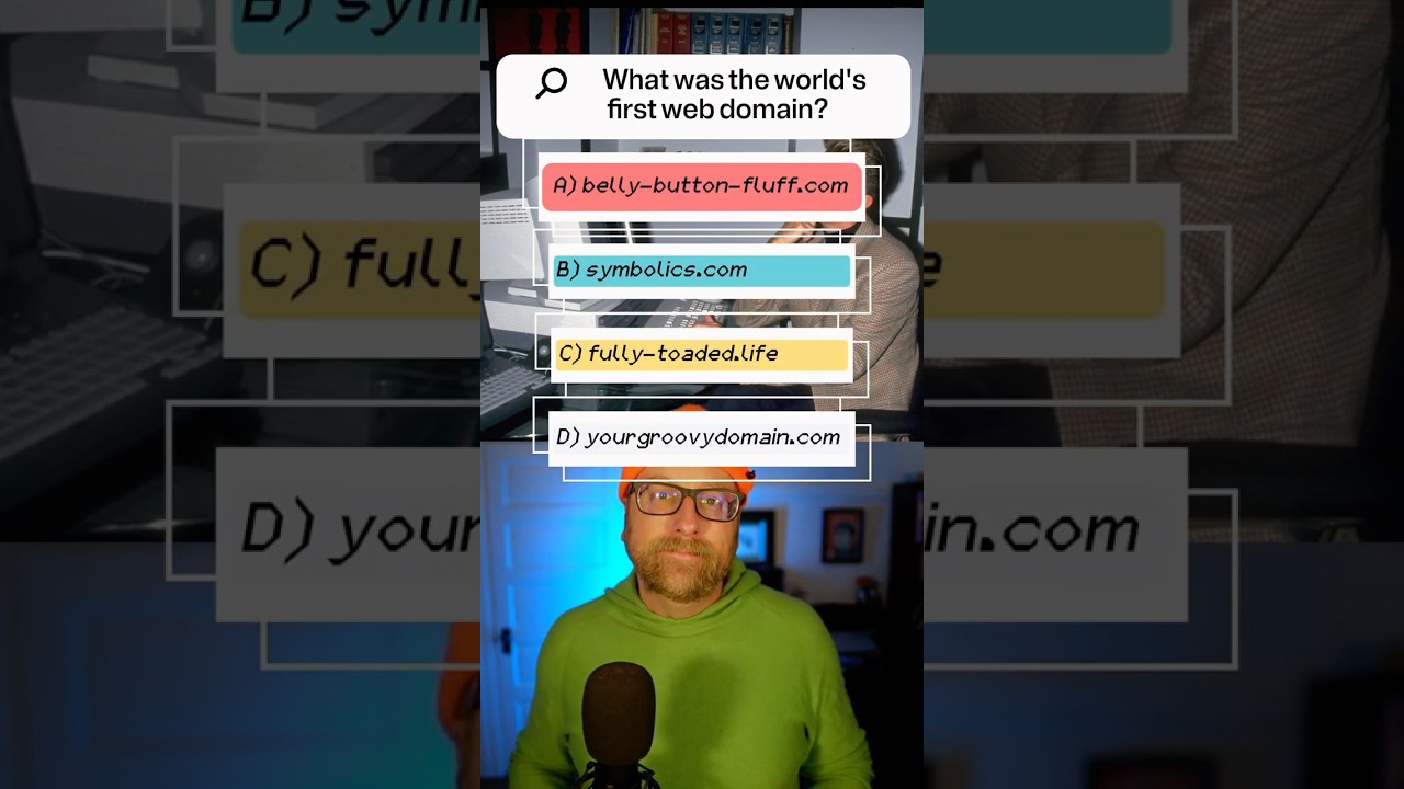 What Was The First Web Domain? - YouTube
