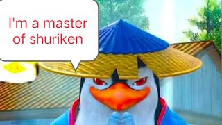 PUBGM HOW TO TALK TO POWNIN NINJA WARRIORS FUNNY PENGUIN  screenshot 3