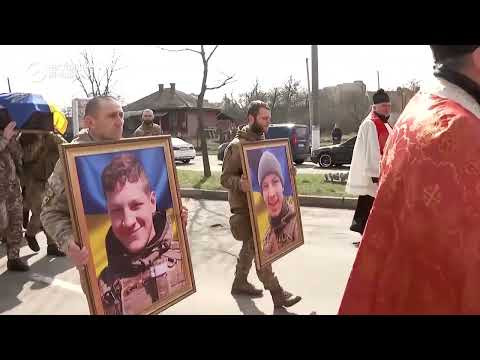 В Украине Похоронили Братьев Из России