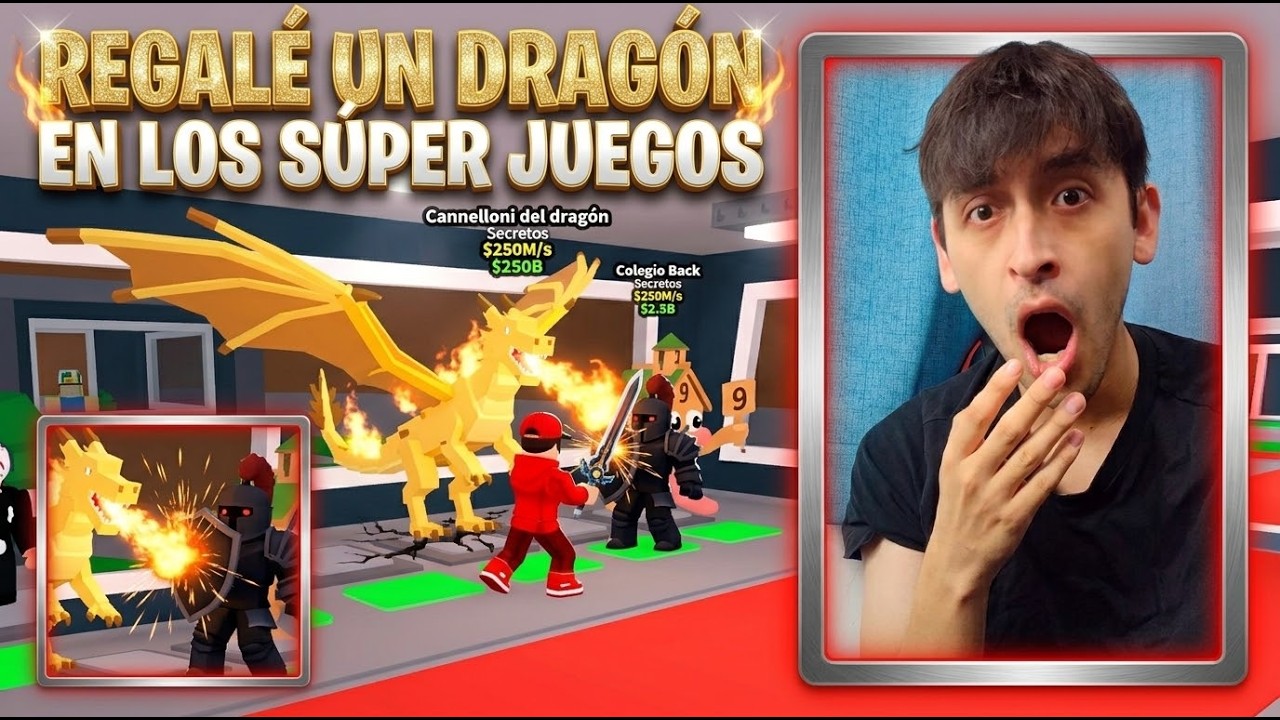 REGALÉ UN DRAGÓN EN LOS "JUEGOS DEL HAMBRE" | FINAL INESPERADO