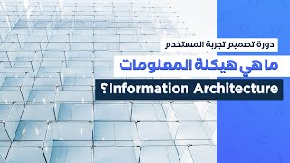 ما هي هيكلة المعلومات Information Architecture؟ (الدرس السادس)