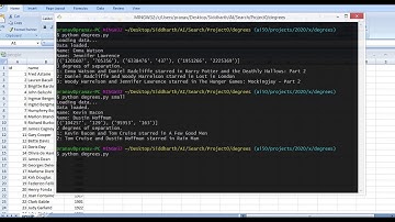 CS50 AI 2020 Project 0a Degrees
