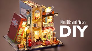DIY Miniature Dollhouse || Inside and Outside of the Book Satisfying and Relaxing Video