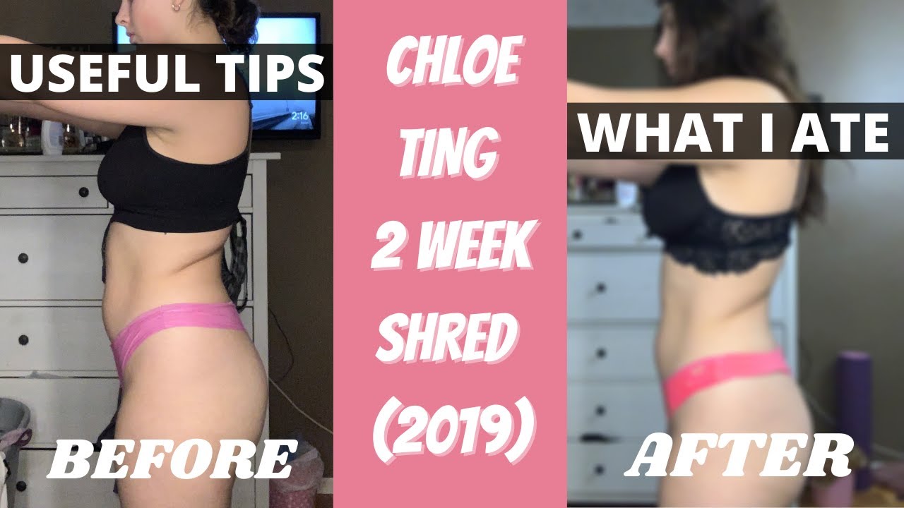 I Tried The Chloe Ting 2 Week Shred 2019 Challenge AMAZING RESULTS I tried the chloe ting 2 week shred 2019 challenge amazing results