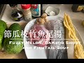 簡易湯水:節瓜枝竹魚尾湯(Fuzzy Melon, Bamboo Shoot and Fish Tail Soup)