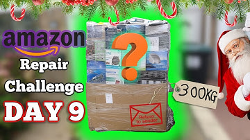 FIXING AMAZON RETURNS PALLET | DAY 9 | 2025 ADVENT Challenge
