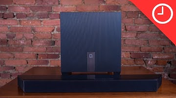 Cinema quality sound in your home: Definitive Technology Studio 3D Mini Soundbar and Subwoofer