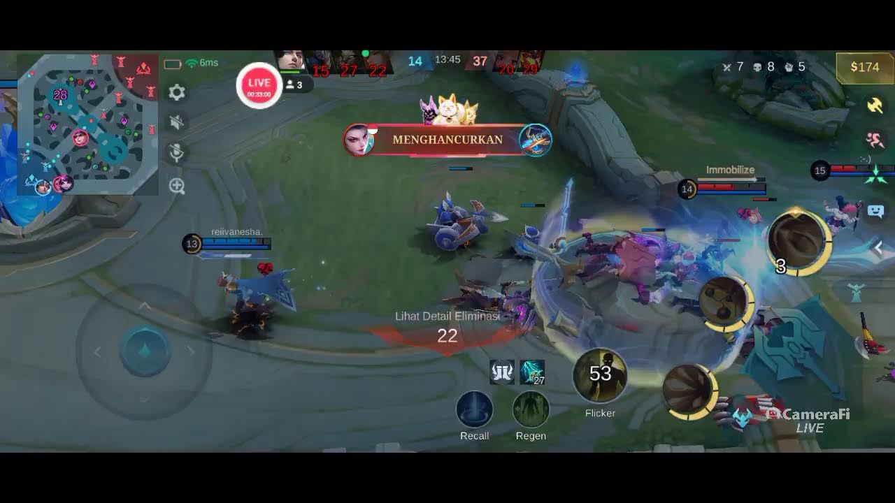 Aya Asking's broadcast