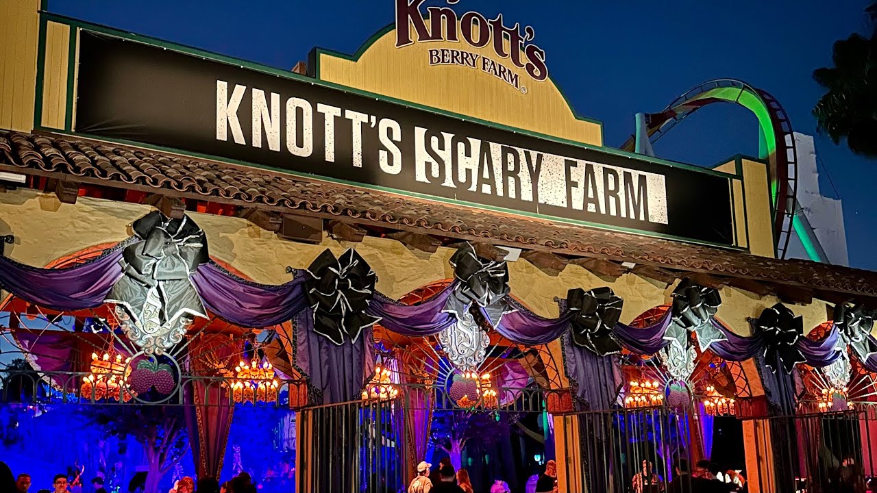 ALL Horror Mazes - LOW LIGHT POV | Knott’s Scary Farm 2024 | 4K 60FPS
