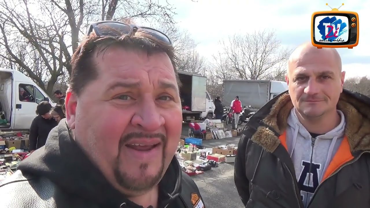 Zé TV - veterán börze a Budai Zsibvásáron