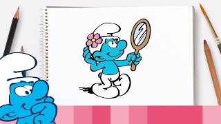 वेनिटी का चित्र कैसे बनाएं? | Smurfs | बच्चों के लिए कार्टून | WildBrain हिंदी में by WildBrain हिंदी में 4,124 views 2 years ago 2 minutes, 28 seconds