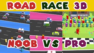 Noob Vs Pro In Road Race 3D Game Vui