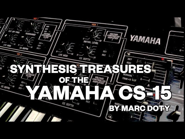 03-Synthesis Treasures of the Yamaha CS-15- Part 3 - YouTube