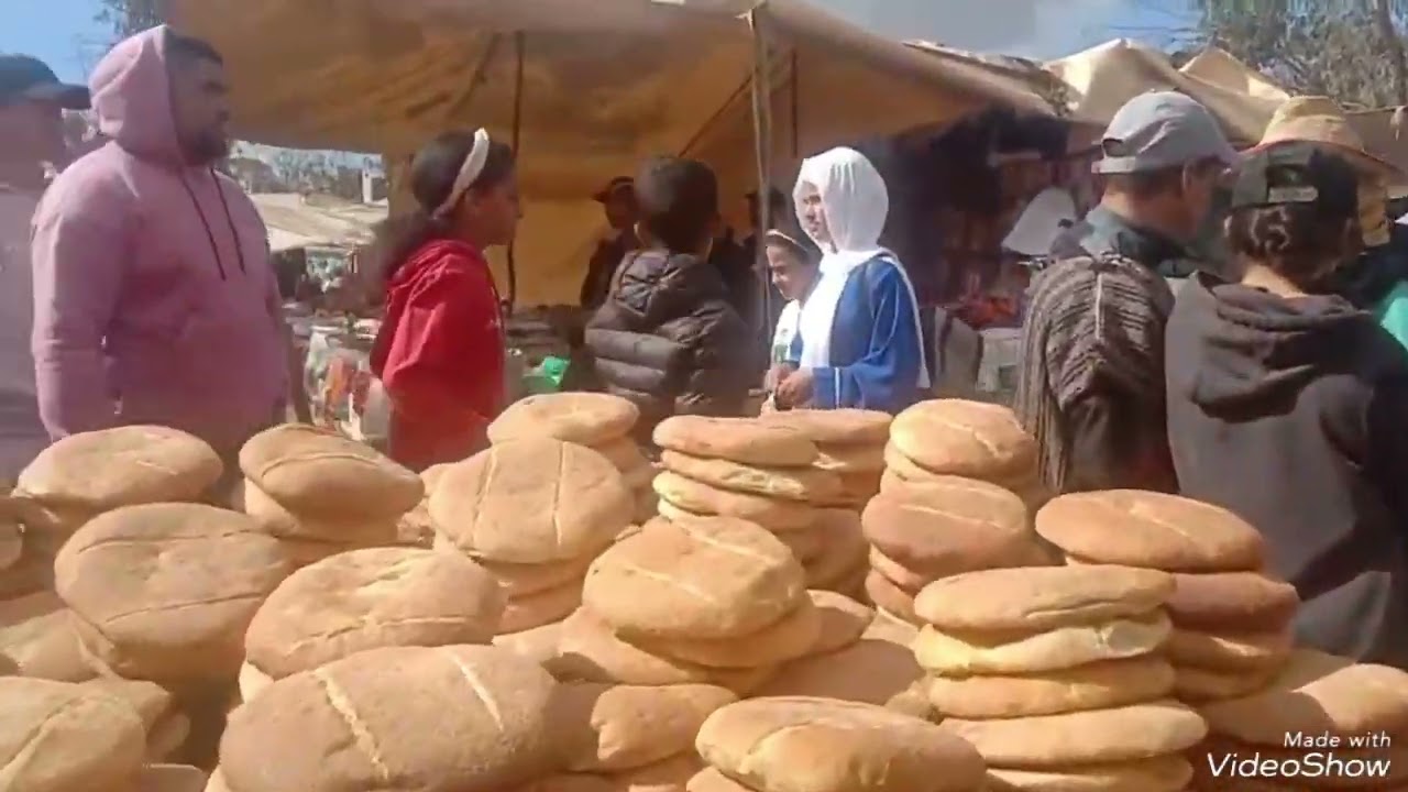 جولة في سوق الأربعاء أولاد سعيد سطات😁