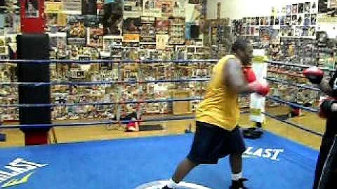 Coach Nelson Training  Jerry Gaspard (Heavy Weight...