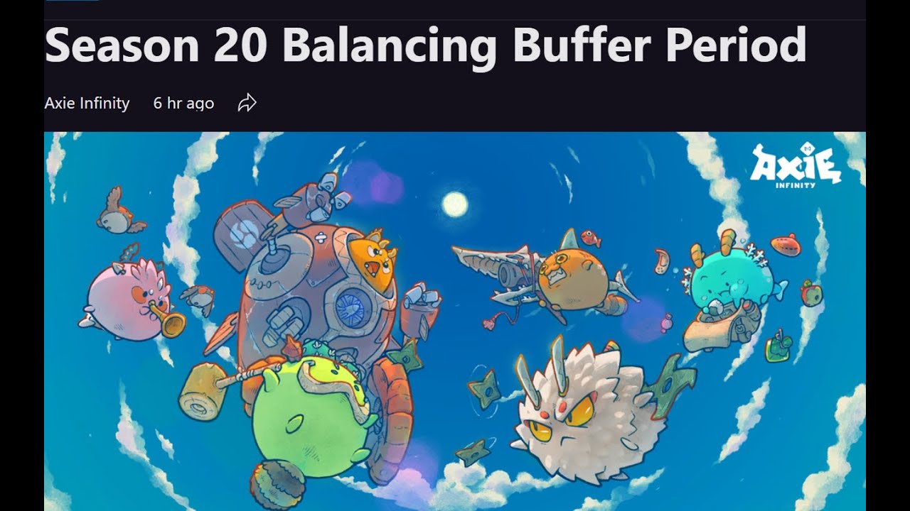 PPS - S20 Axie Infinity Nerfs and Buffs | Spike is the Champion! axie.substack.com check it out!