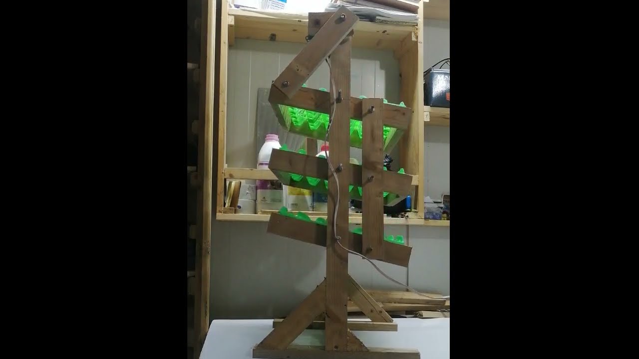 بستخدام ماطور الشواية عمل قلاب بيض خشبي  (حلقة 2)