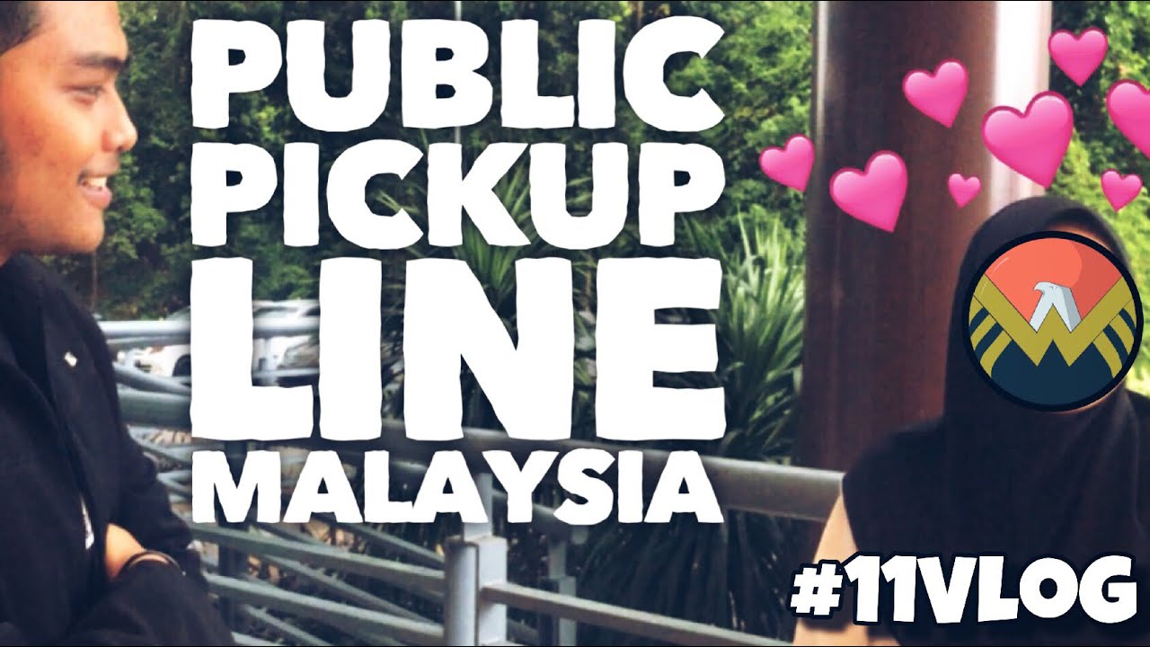 11vlog Wingbow Public Pickup Line Malaysia Youtube