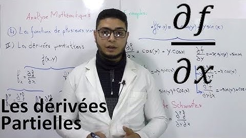 Les fonctions à 2 variables : les dérivées partielles