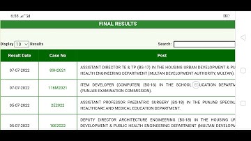 ppsc updates today 07.07.2022 || final results of some posts announced 2022 ||result of  ppsc july