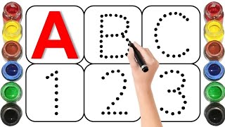 One two three,123 Numbers, learn to count, abc 123, ABCD, 1 to 100 counting, alphabet a to z, 247
