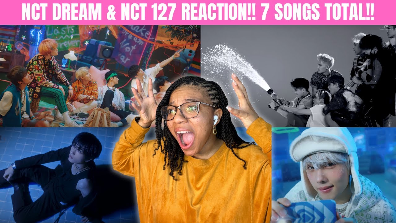 NCT DREAM & NCT 127 REACTION! Hello Future, Gas, Poison, Firetruck, Glitch Mode, Skyscraper, & Boom!