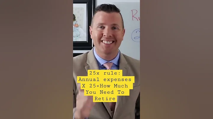 How Much Money Do I Need To Retire? 🍾 #shorts #retirement #financialfreedom