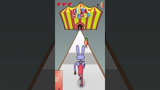 Save Jax Challenge! THE AMAZING DIGITAL CIRCUS runner game play Fan Art Animation #shorts #greenflin