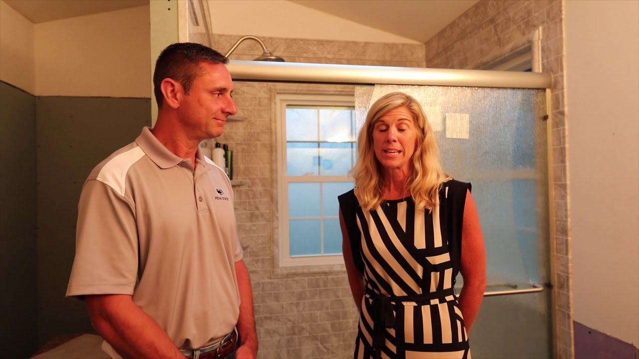 Bathroom Remodel in Quakertown, PA Customer Testimonial Master's