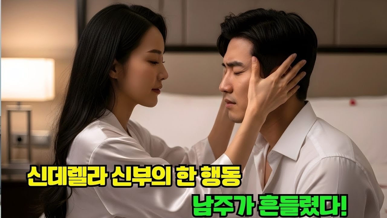 여자를 극도로 싫어하는 재벌 남편, 신혼 첫날밤에 신데렐라 신부가 한 행동에 밤새 그녀를 품에 안고 말았다!