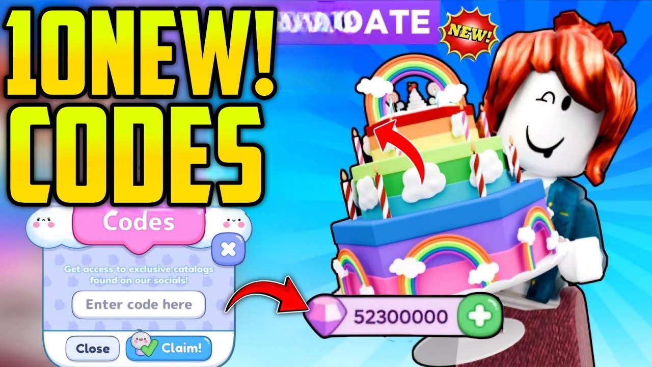*NEW* ALL WORKING CODES FOR CAKE OFF IN 2025! ROBLOX CAKE OFF CODES ...