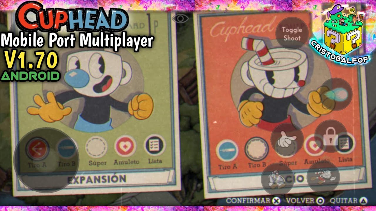 Cuphead Mobile PORT V1.70 MULTIPLAYER JUGAR MULTIJUGADOR) En