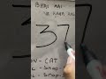 CAT 2024 COUNT DOWN - 37 DAYS TO GO #cat2024 #catexam2024 #cataspirant