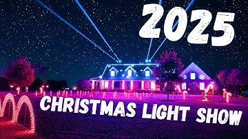 2025 Full Christmas Light Show – EPIC Display | SCHATZ LIGHTS  - in 4K