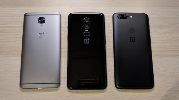 Oneplus 6 vs 5T vs 3T - The Ultimate Speed Test!
