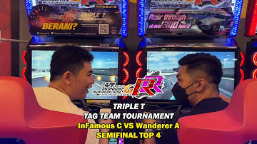 WMMT6RR Tournament SEMIFINAL InFa C VS Wanderer A Tag Team Battle Wangan Midnight Maximum Tune