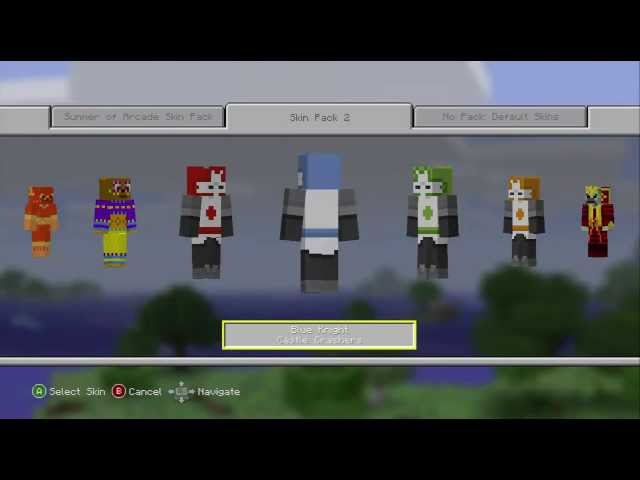 Second Skin Pack for Minecraft: Xbox 360 Edition coming soon – XBLAFans