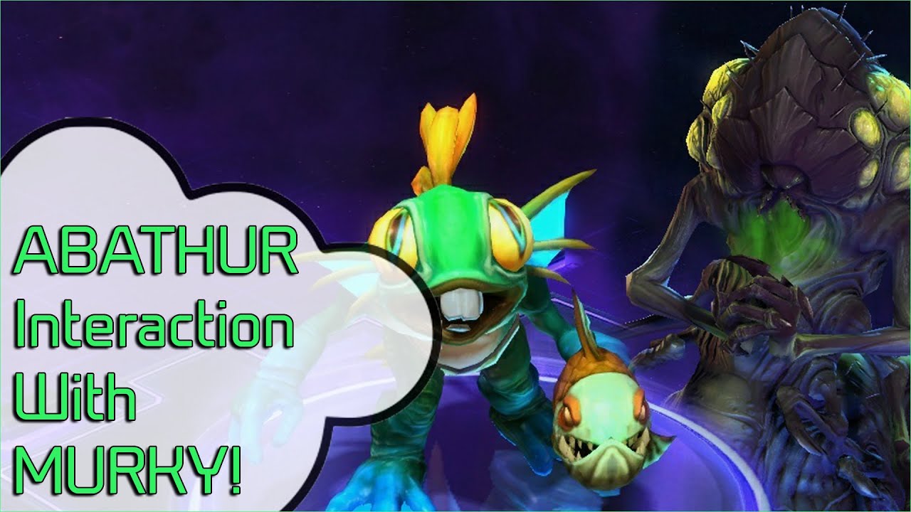 Abathur funny interaction with Murky!