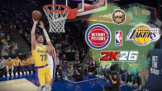 PISTONS vs LAKERS | Cade vs Luka | NBA Off Season | NBA 2K26 Simulation