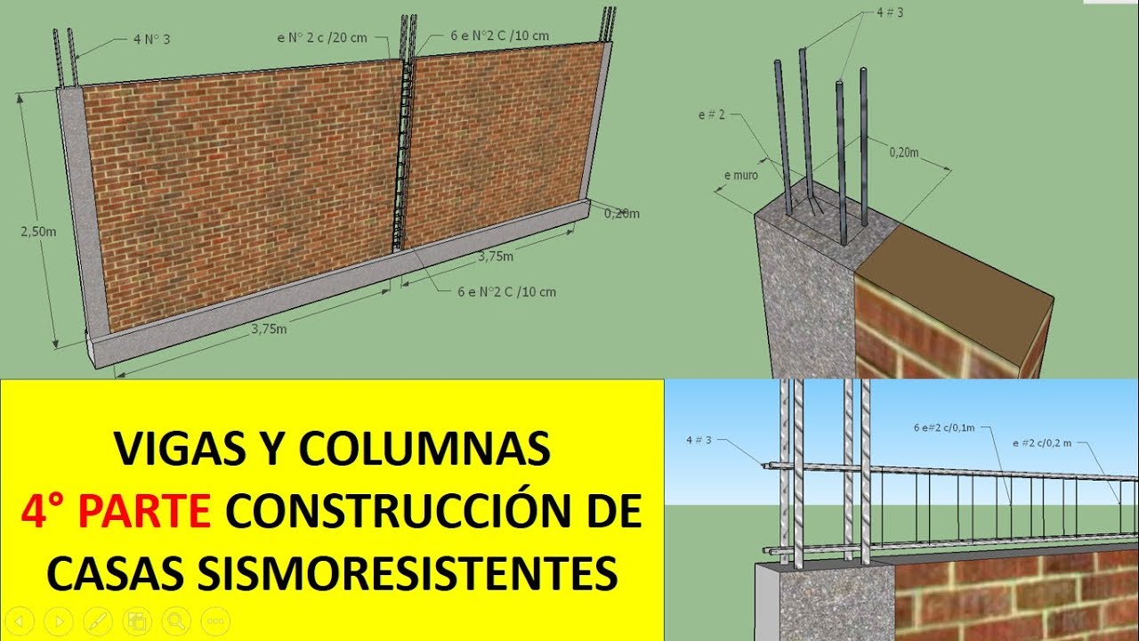 Viga de amarre proceso constructivo