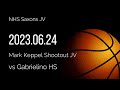 20230624 nhs saxons jv mark keppel shootout game1 vs gabrielino hs