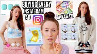 I Bought EVERY Instagram Advert For A WEEK! This Is What Happened...