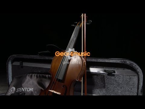 Скрипка STENTOR 1542/C GRADUATE VIOLIN OUTFIT 3/4, видео 2
