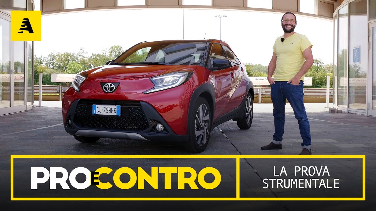 Toyota AYGO X | PRO e CONTRO - PROVA STRUMENTALE