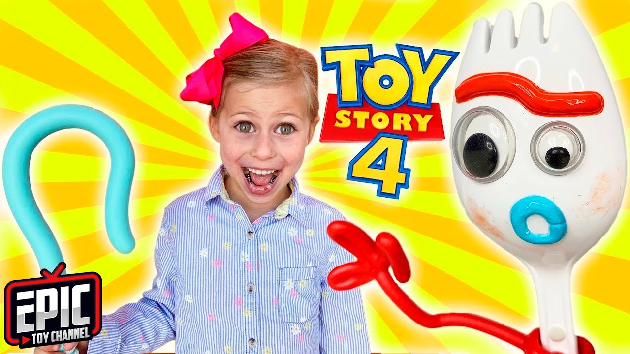 TOY STORY 4 Forky Bo Peep Pretend Play for Kids and Toy Story 4 Blind Boxes