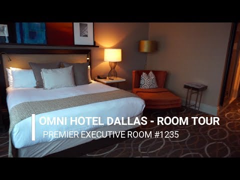 THE OMNI DALLASEXECUTIVE KING ROOM TOUR | ROOM 1235