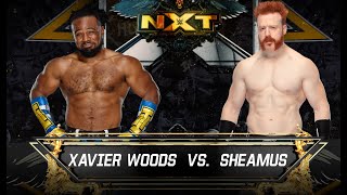 XAVIER WOODS vs SHEAMUS l NXT 2021 l WWE2K23