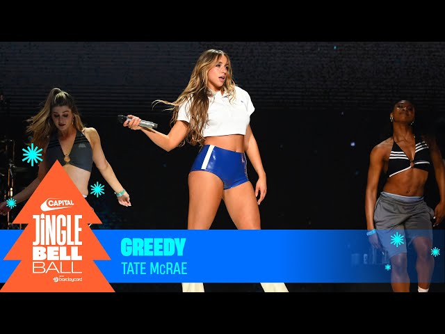 Tate McRae - greedy (Live at Capital's Jingle Bell Ball 2023) | Capital class=