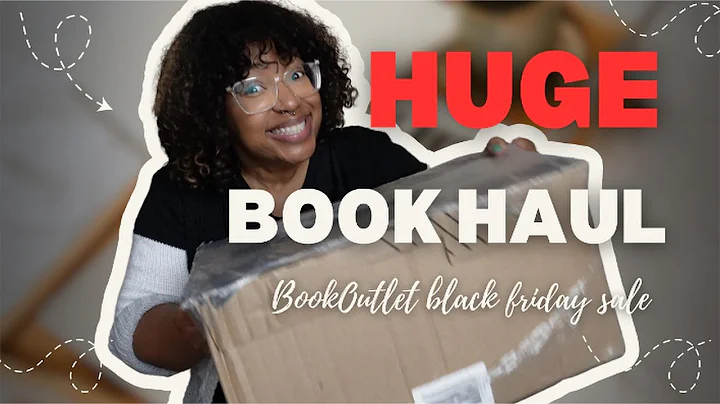 HUGE Book Haul 📚Book Outlet BF Sale 🛍️✨