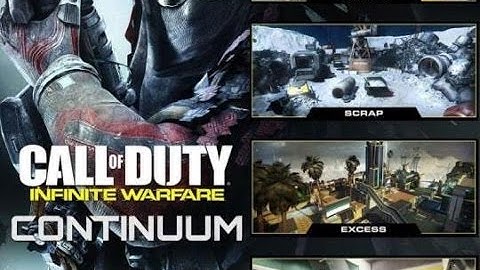 INFINITE WARFARE NEW* CONTINUUM DLC 2 MAPS INFO AND DESCRIPTION